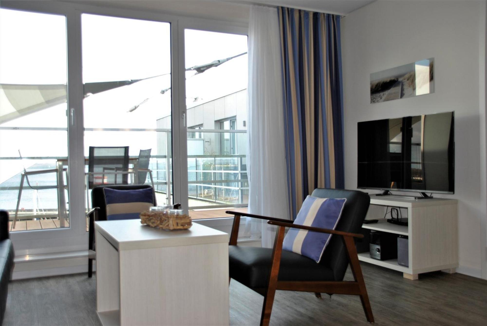 Apartment 42 "Segler", Mit Sauna, Blickrichtung Offene See Eckernförde Εξωτερικό φωτογραφία