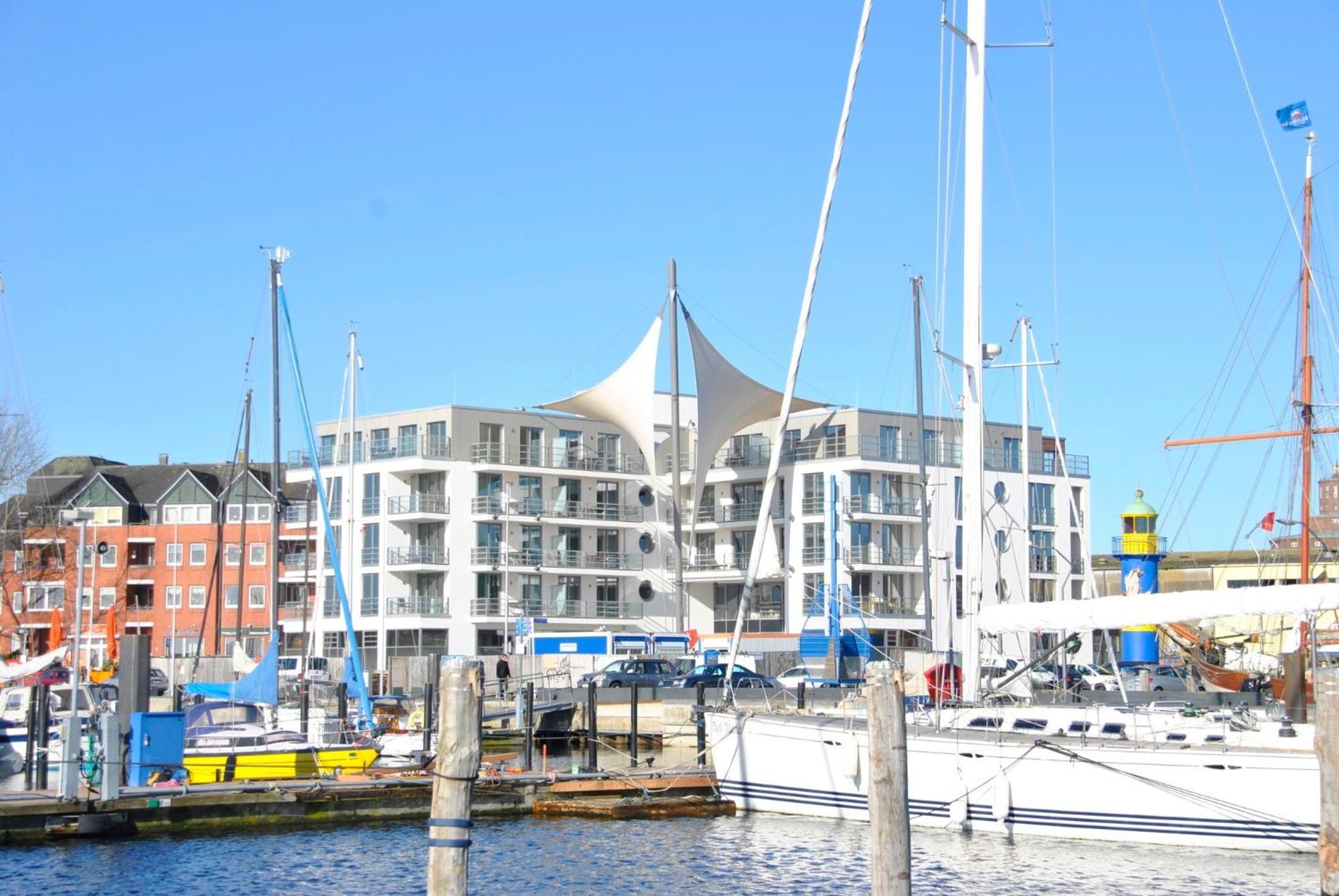 Apartment 42 "Segler", Mit Sauna, Blickrichtung Offene See Eckernförde Εξωτερικό φωτογραφία